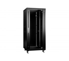 Монтажный телекоммуникационный шкаф Cabeus 19 напольный для оборудования SH-05C-27U60/60-BK 