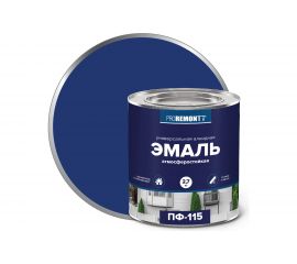 Эмаль PROREMONTT ПФ-115 синяя, 2.7 кг Лк-00004478 
