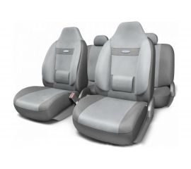 Авточехлы AUTOPROFI COMFORT COM-1105H D.GY/L.GY 