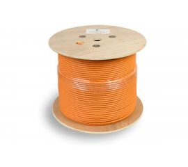 Кабель Cabeus экранированная витая пара, 4 пары, многожильный, LSZH SSTP-4P-Cat.7-PATCH-IN-LSZH 