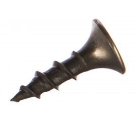 Саморез по дереву для ГКЛ Метизный двор 3,5х16, крупная резьба, оксидированный уп. 1 кг 4690441020338 