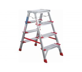 Двухсторонняя стремянка Новая Высота NV500 4 ступени 5120204 
