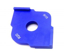 Шаблон РеСоурс радиусный, двухсторонний, R15/R20, RST.005.R15-R20 