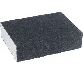Губка шлифовальная «МАСТЕР» четырехсторонняя (100х68х26 мм; Р80; SiC) Зубр 35612-080 