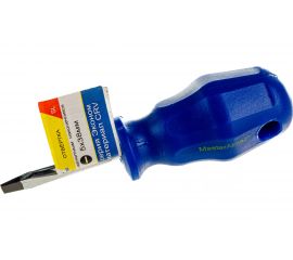 Плоская шлицевая отвертка МастерАлмаз эконом, 5 мм-38 мм 10504085 