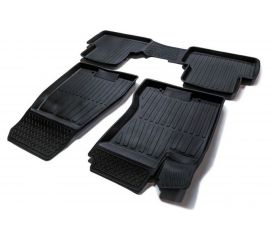 Резиновые коврики SRTK 3D PREMIUM в салон Nissan X-Trail II 2007-2015 PR.NS.X.TR.07G.02029 