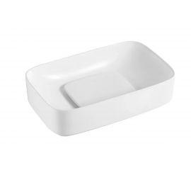 Накладной умывальник чаша Ceramica Nova Element прямоугольная, 600х375х145 мм CN5021 