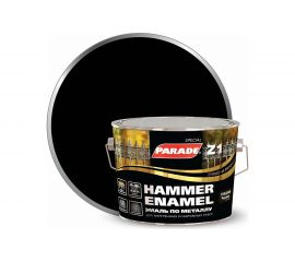 Эмаль по металлу PARADE Z1 гладкая RAL 9005 черный 2,5 л Лк-00002114 