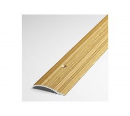 Порог разноуровневый алюминиевый (39.4 мм; 0.9 м; декоративный; дуб универсал) Лука 00000001302 