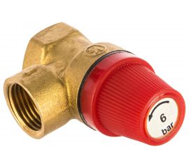 Предохранительный клапан СТМ ТЕРМО 1/2", г/г, 6 Бар CRVP6F12 
