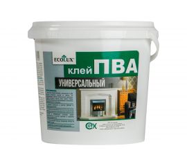 Универсальный клей ПВА ECOLUX 2 кг 4607133681326 