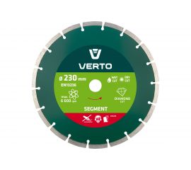 Диск алмазный сегментный (230x22.2 мм) VERTO 61H2S9 