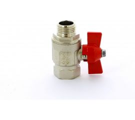 Шаровой кран ITAP муфта/резьба, полнопроходной, бабочка, 1/2 ART 093 ""IDEAL"" 