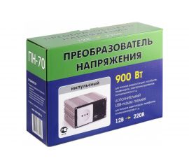Преобразователь напряжения 12-220В, 900Вт, USB Вымпел ПН-70 5023 
