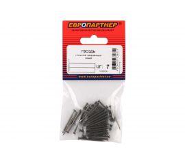 Стальной закаленный гвоздь ЕВРОПАРТНЕР синий 2х25 35шт. 13 7397 1 