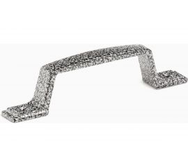 Ручка-скоба Латунина РС-80-С антик серебро 6439 