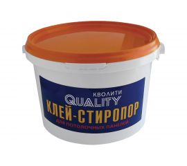 Стироповый клей мастика Quality 1.5 КГ 2801 