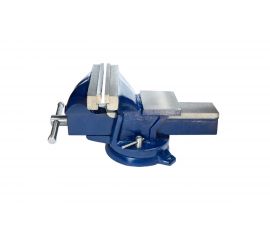 Слесарные тиски 75 мм, поворотные, стальные, с наковальней 4.5кг GRIFF g164002 