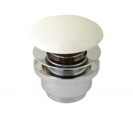 Донный клапан Veragio SBORTIS с заглушкой clic-clac, 1 1/4, латунь, универсальный, хром VR.SBR-8004.CR 