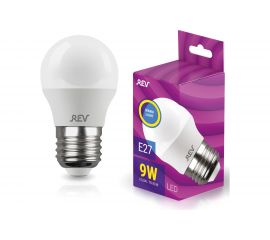 Светодиодная лампа REV G45, Е27, 9W, 2700K, 32408 9 