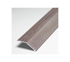 Порог разноуровневый алюминиевый (45 мм; 0.9 м; декоративный; дуб дымчатый) Лука УТ000022018 