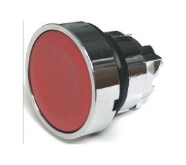 Головка Briswik плоская стальная возврат 22мм КМЕ 41С красный IP40 LAY4-BA4.BR 