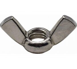 Барашковая гайка КРЕП-КОМП американский тип, нержавейка А2, DIN 315, М8, 50 шт. гбна8 
