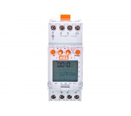 Электронный таймер TDM ТЭ822-2кан-1мин/7дн-44on/off-16А-DIN SQ1503-0003 