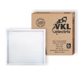 Универсальный светильник VKL electric LED VLSU-1 45Вт 220В 6500К 4500Lm 595х595х19 1015372 
