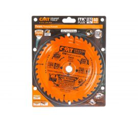 Диск пильный по дереву (184х20/16/15,87х1,7/1,1 мм; Z40) CMT 272.184.40H 