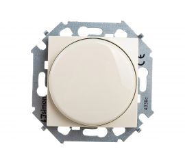 Электронный диммер Simon переключатель, 500Вт 230В, поворотно-нажимной, слон.кость 1 1591790-031 