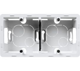 Коробка накладного монтажа Legrand - 2 поста - INSPIRIA - белый 673990 