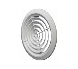 Решетка пластмассовая круглая без фланца (145х145х10 мм) Эвент ПКС 145 