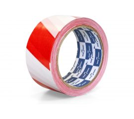 Лента для ограждений Klebebander неклейкая, 50 мм х 200 м, бело-красная, без и/у, 8 шт. 116321 