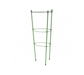 Поддержка для растений PALISAD круглая h 120см, металл в пластике, 4 кольца 644035 