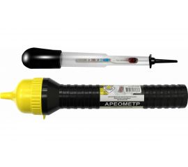 Ареометр для электролита и тосола ГЛАВДОР GL-807 с мерником в тубе, с воронкой 0 52495 