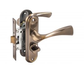 Защелка БУЛАТ ЗЩ1-Д03.01 (П) НОМОС (бронза; правая; с фиксацией) 13950 