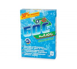 Средство для отбеливания и чистки тканей БОС 600 г плюс Maximum порошок 601689 