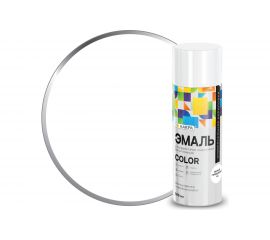 Аэрозольная эмаль ЛАКРА Color универсальная, белый, глянцевый 40 Лк-00012473 
