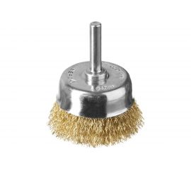 Щетка чашечная (50 мм; витая латунированная стальная проволока 0.3 мм) ЗУБР 3525-050_z02 