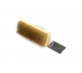 Щетка по металлу ROCKFORCE ручная, в пластиковом корпусе с П-образной рукояткой RF-3401210338 