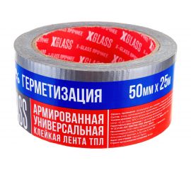 Клейкая лента X-Glass ТПЛ 50 мм, 25 м, арт 5205 УТ0005772 