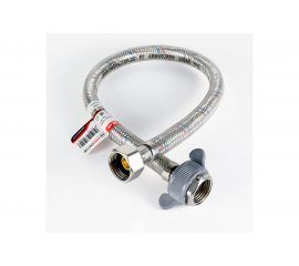 Подводка для воды PROFACTOR LUXE с полимерным покрытием, в/в 1/2, 60 см PF WFH 523.60 