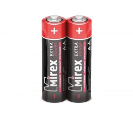 Солевая батарея Mirex R6 / AA 1,5V 2 шт, shrink 23702-ER6-S2 