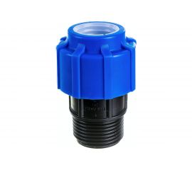 Муфта с наружной резьбой ПОЛИТЭК 25х1 53002501 