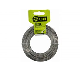 Леска для триммера. с металлическим сердечником армированная. круг (3.0 мм; 15 м) ON 15-01-029 
