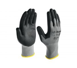 Перчатки с полиуретановым покрытием ЗУБР размер S 11275-S_z01 