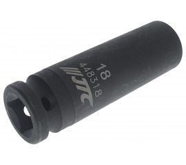 Головка торцевая ударная тонкостенная 12-гранная (18х82 мм; 1/2DR) JTC 448318 
