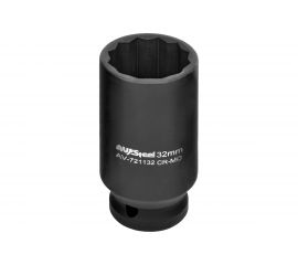 Головка ударная двенадцатигранная удлиненная (32 мм; 1/2DR) AV Steel AV-721132 