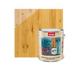 Декоративное покрытие по дереву BRITE FLEXX экстерьерное, орегон, ведро 2,7 л 212457 